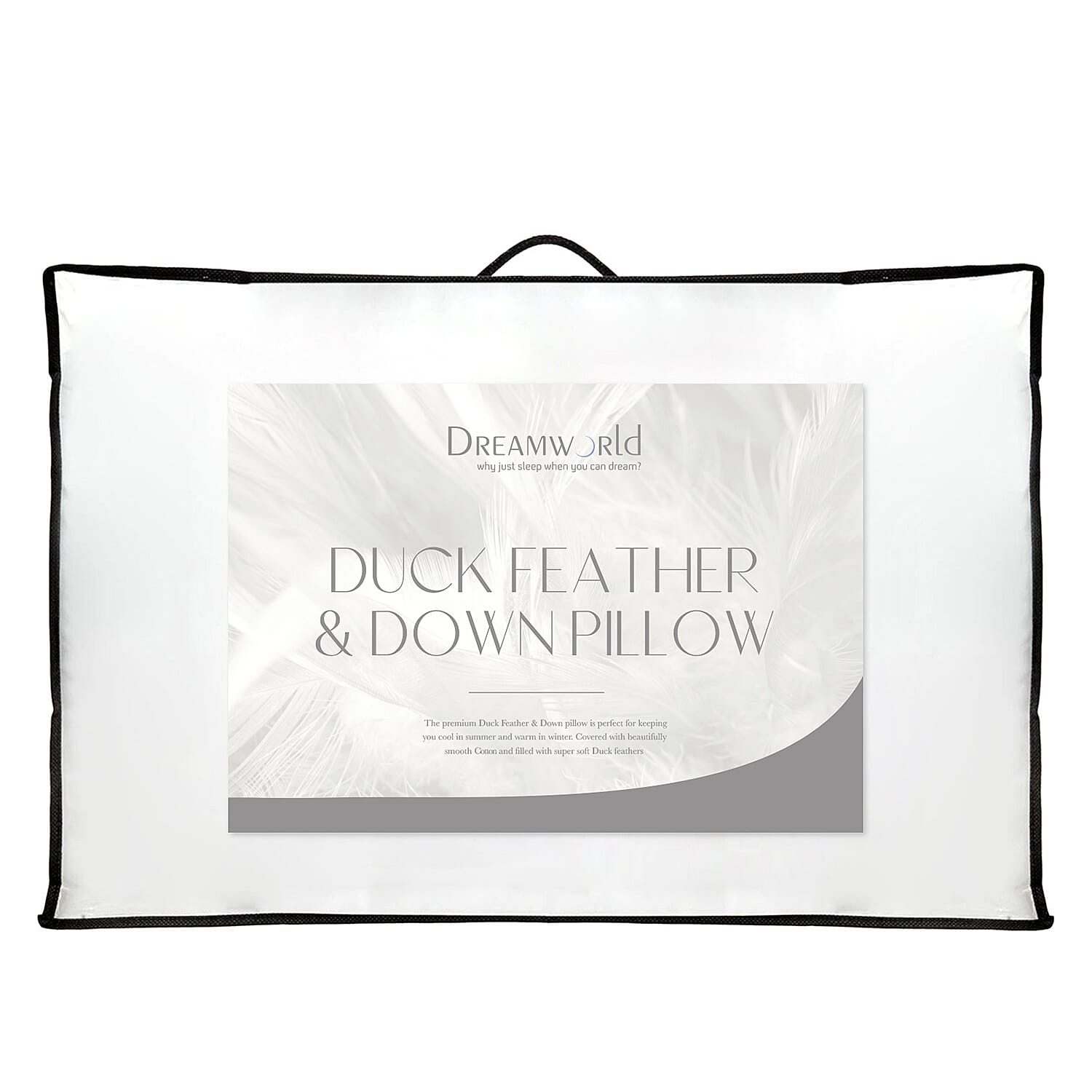 Dreamworld Duck Feather and Down Luxury Pillow 7974433 2