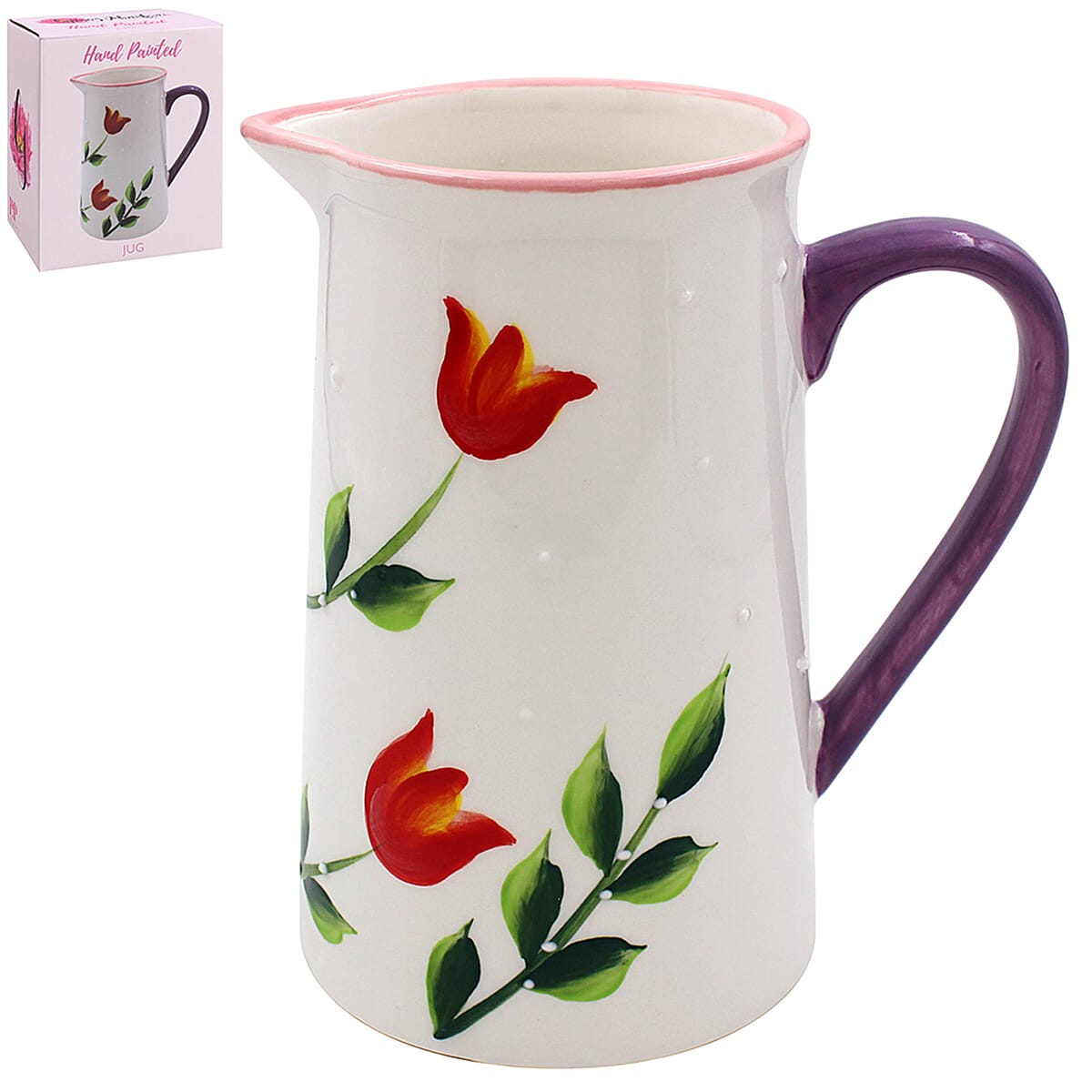 Lesser and Pavey - Tulips Jug 500ml 7801186 0