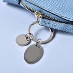 Keychain with Quote in Stainless Steel
