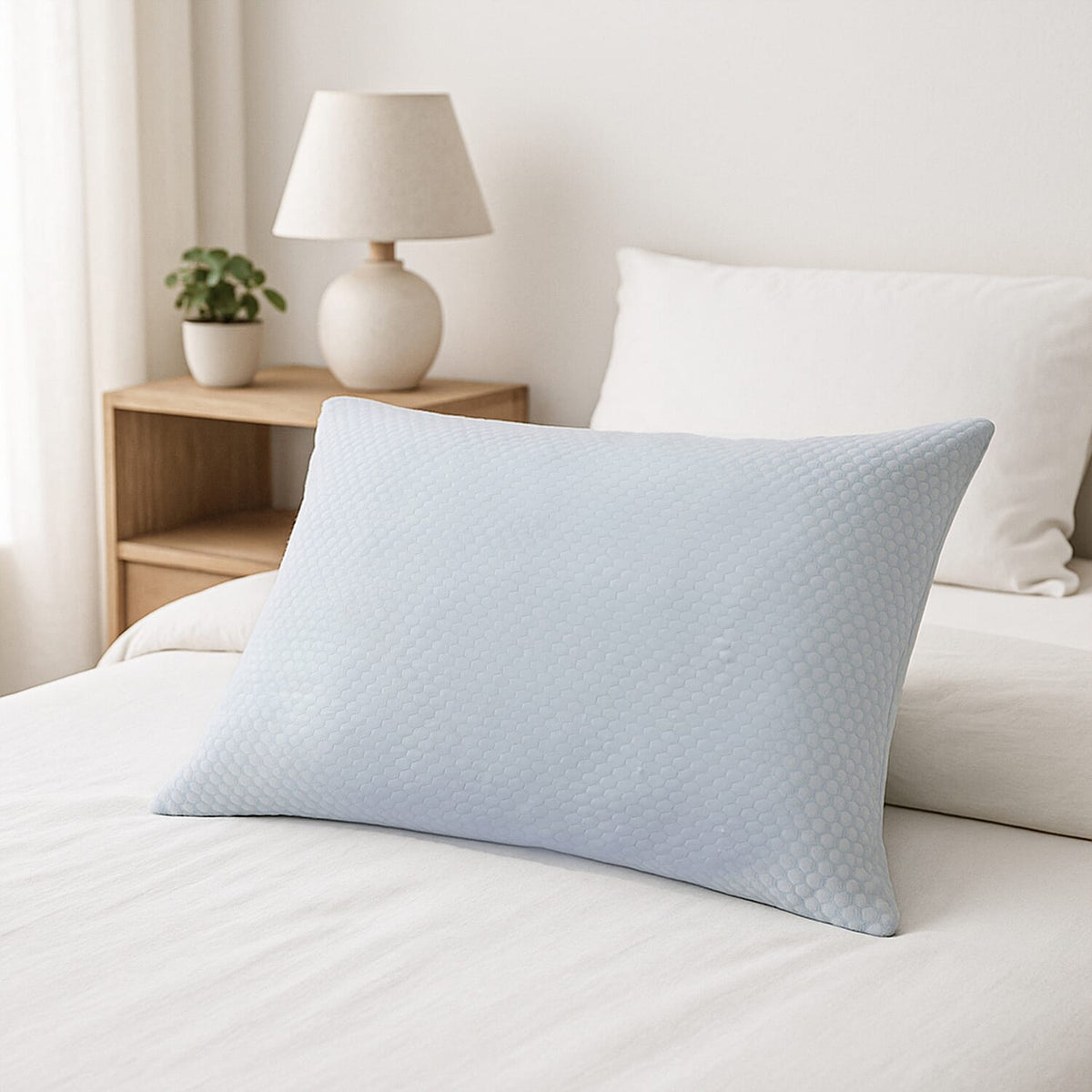 Dual-Sided Cooling Pillowcase With Zipper (Machine Washable) 8040213 1