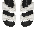 Dunlop Billie Open Toe Sandal (Size 3) - White