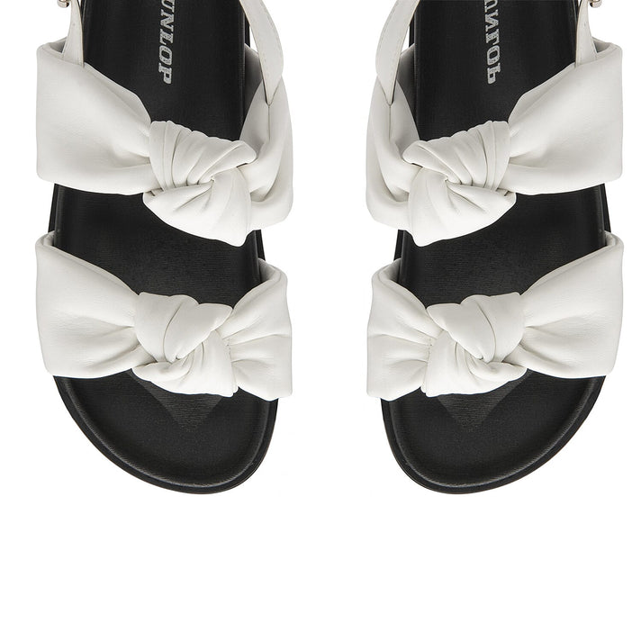 Dunlop Billie Open Toe Sandal (Size 3) - White 7774728 2