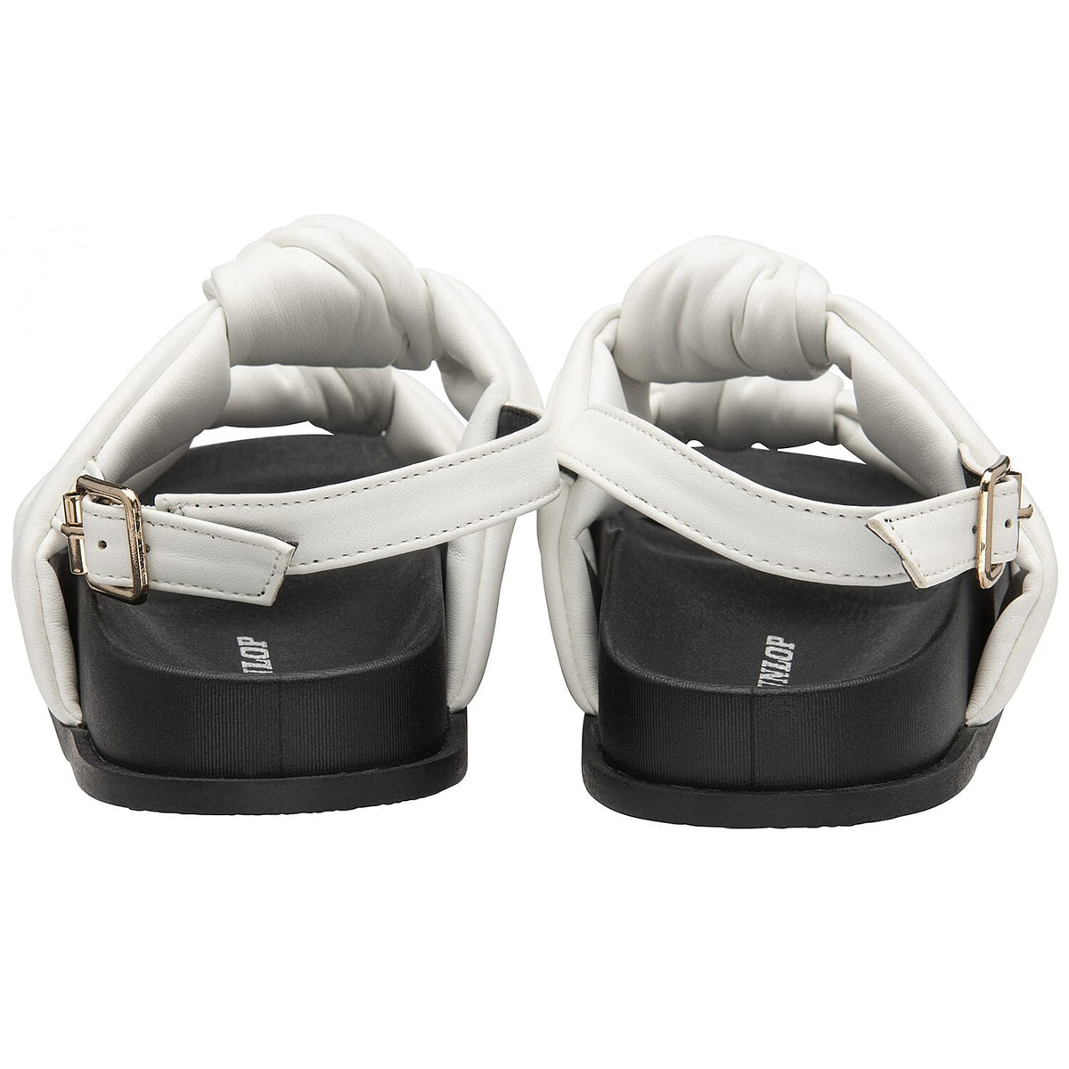 Dunlop Billie Open Toe Sandal (Size 3) - White 7774728 3