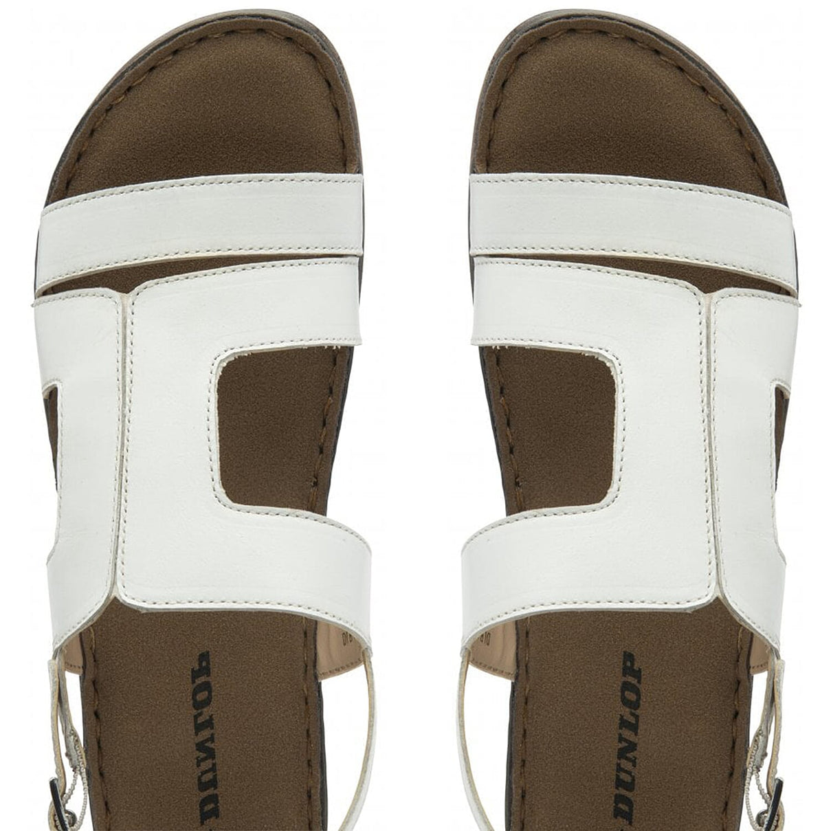 Dunlop Blair Wedge Open-Toe Sandals (Size 5) - White 8211885 3
