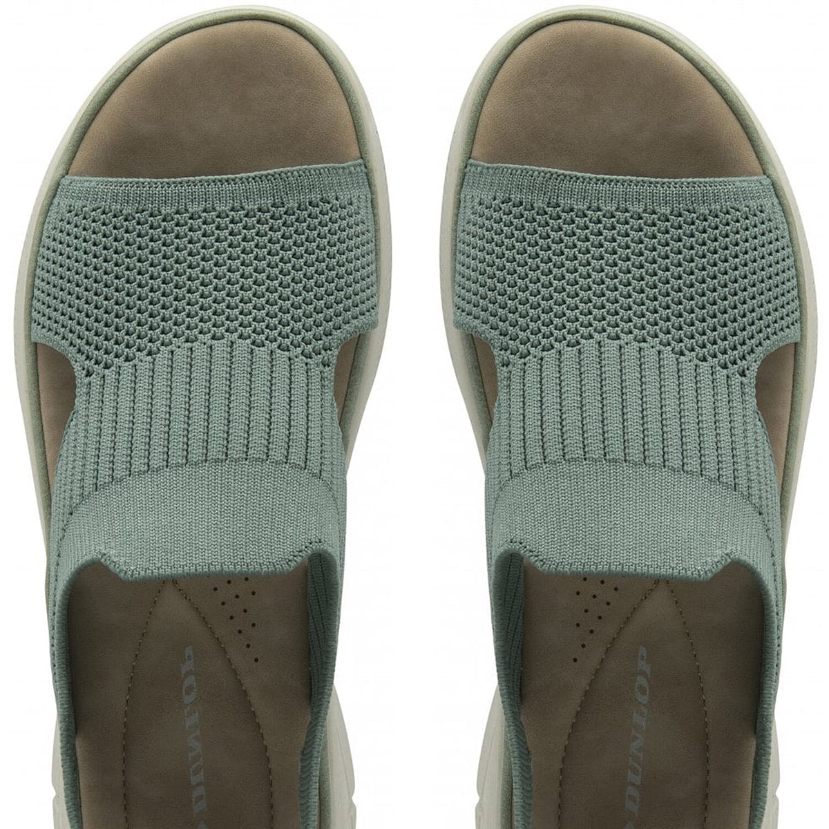 Dunlop Womens Leslie Leslie Slingback Sandals (Size 3) - Sage Green 8227308 3