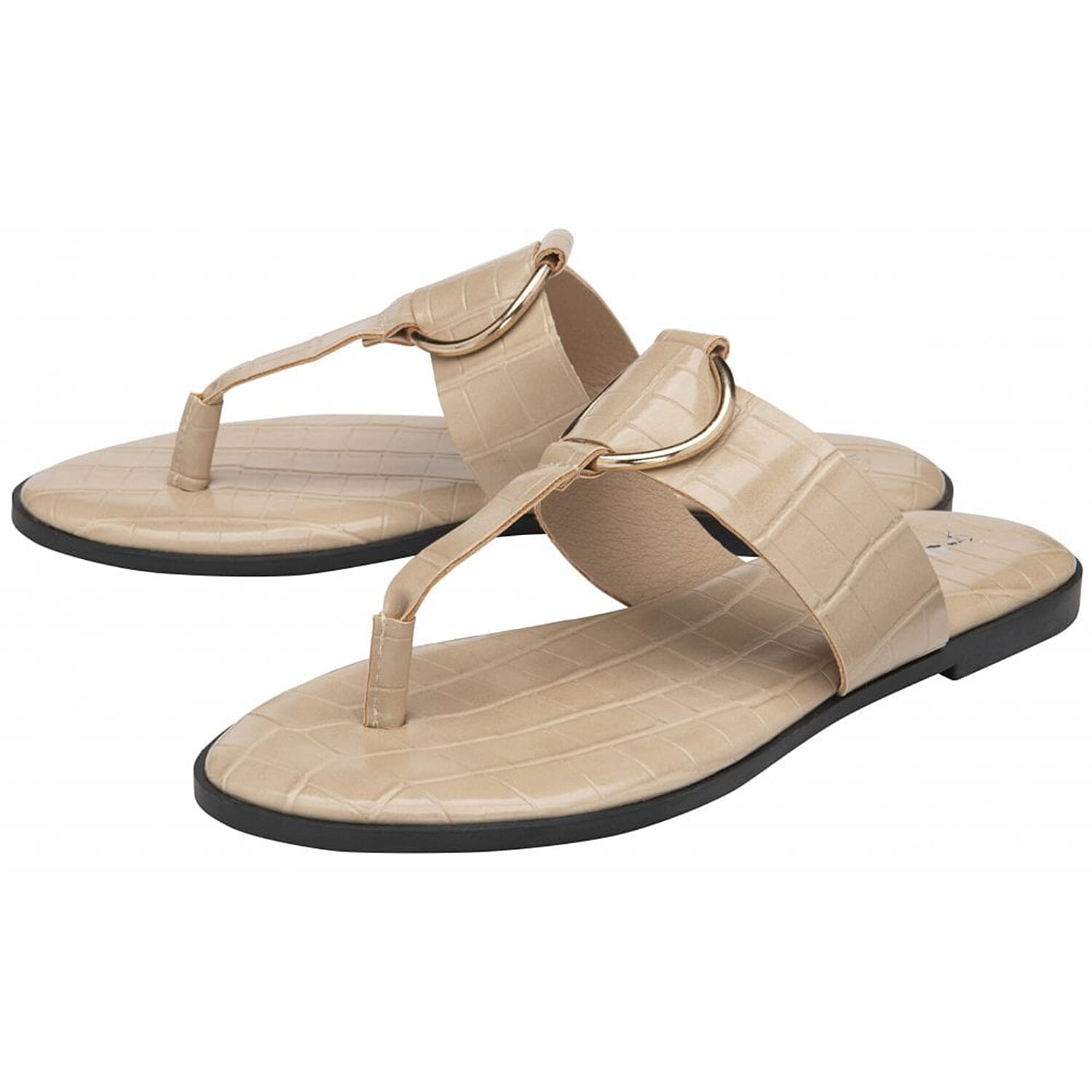 Dunlop Ladies Sandal (Size 5) - Cream 7774838 0
