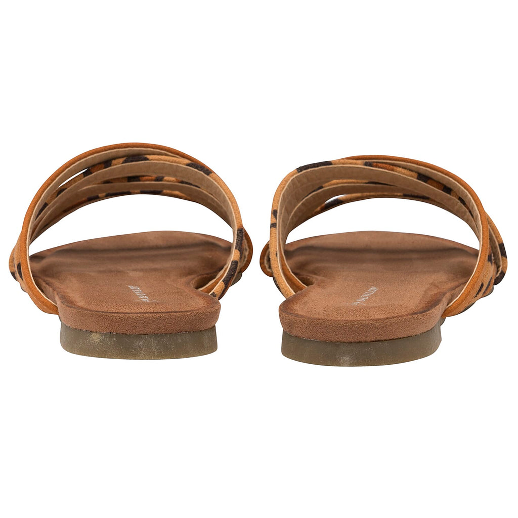 Dunlop Savannah Strappy Sliders Sandals (Size 4) - Tan