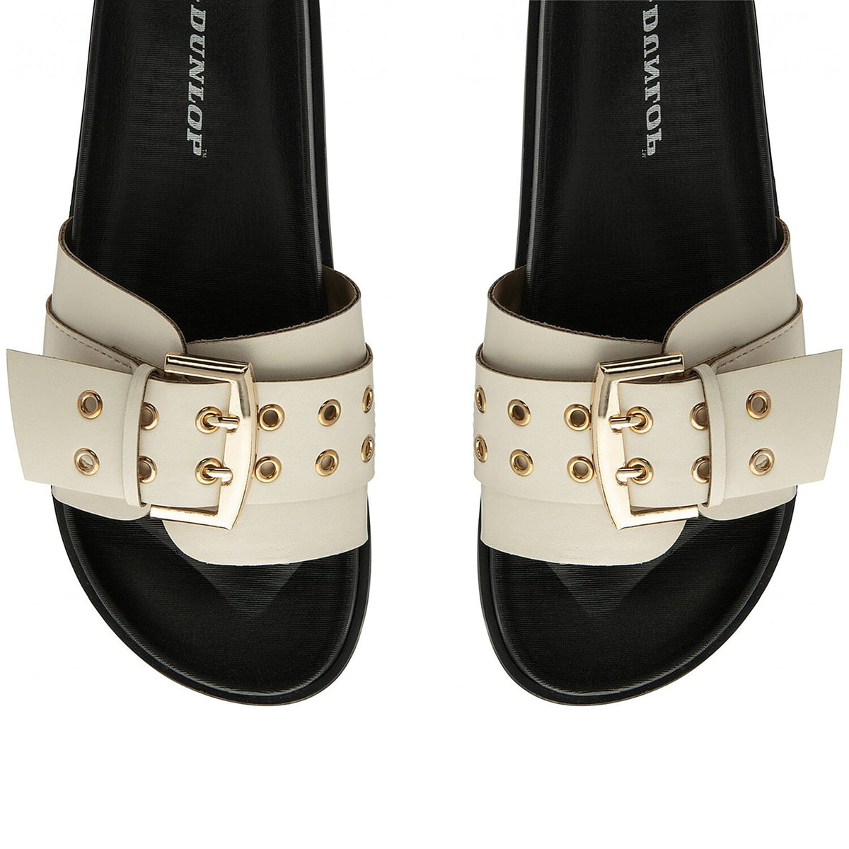 Dunlop Shiloh Open Toe Sandal (Size 3) - Off White 7774686 1