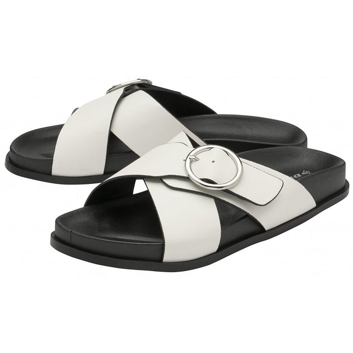 Dunlop Tegan Mule Sandal (Size 3) - White 7774699 1