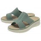 Dunlop Womens Wren Comfortable Casual Sandals (Size 3) - Sage Green