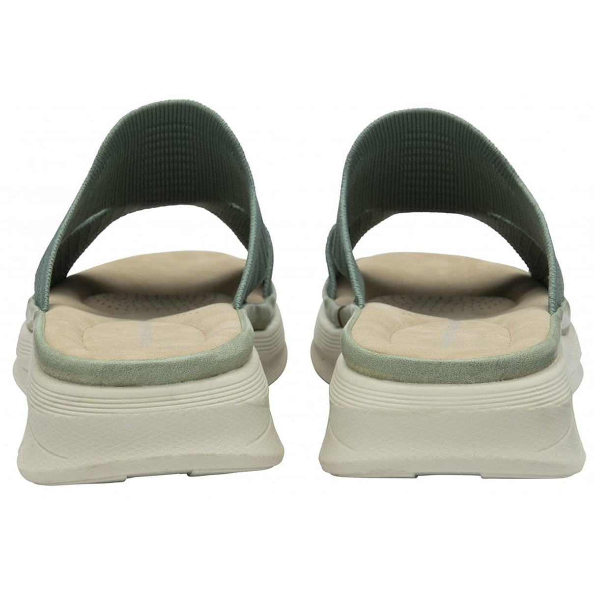 Dunlop Womens Wren Comfortable Casual Sandals (Size 3) - Sage Green 8211864 2