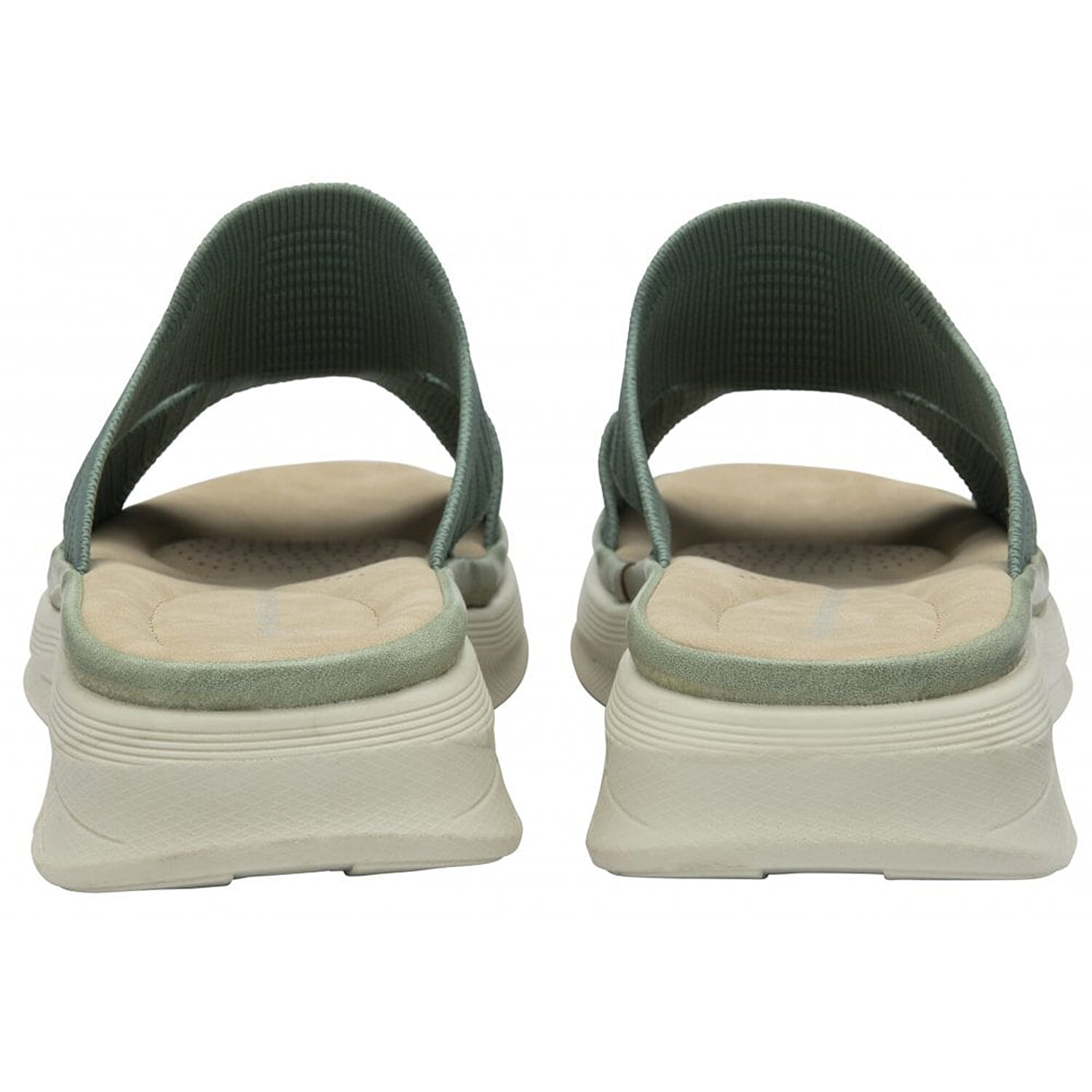 Dunlop Womens Wren Comfortable Casual Sandals (Size 3) - Sage Green 8211864 2