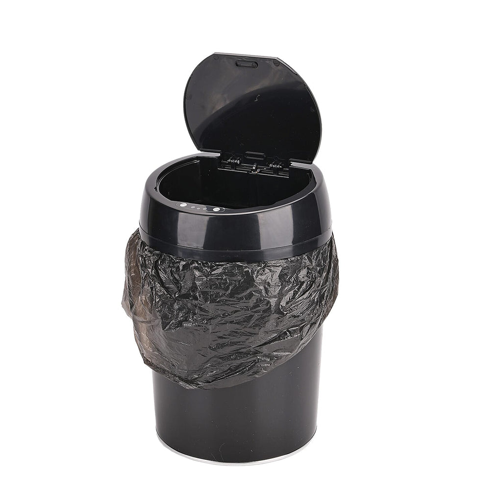 Sensor Smart Trash Can - 10L Automatic Dustbin with ABS Lid & PP Body - Black