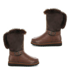 ELLA Olivia Boots (Size 3) - Brown