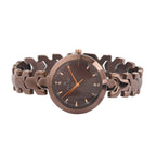 Closeout Deal - ELLIOT Japanese Movement Water Resistant Watch with Brown Colour Chain Strap