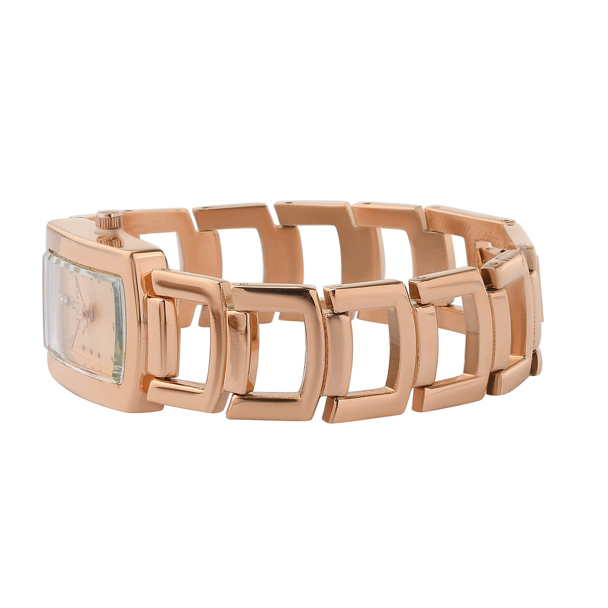 ELLIOT Japanese Movement Water Resistant Watch with Rose Colour Chain Strap 7341021 2