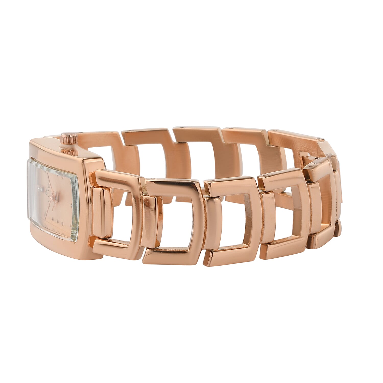 ELLIOT Japanese Movement Water Resistant Watch with Rose Colour Chain Strap 7341021 2