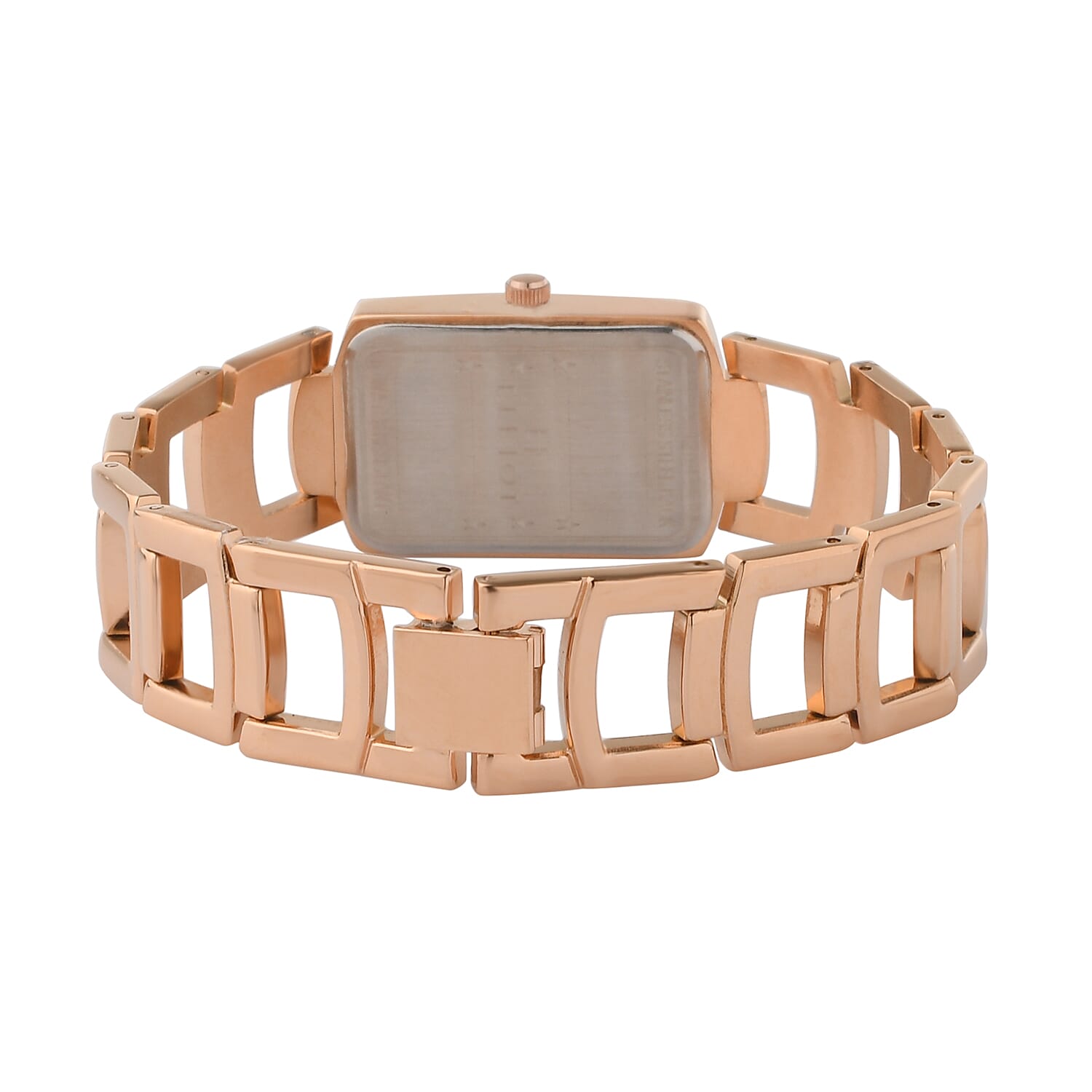 ELLIOT Japanese Movement Water Resistant Watch with Rose Colour Chain Strap 7341021 3