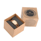 Closeout Deal - ELLIOT Japanese Movement Water Resistant Watch with Rose Colour Chain Strap