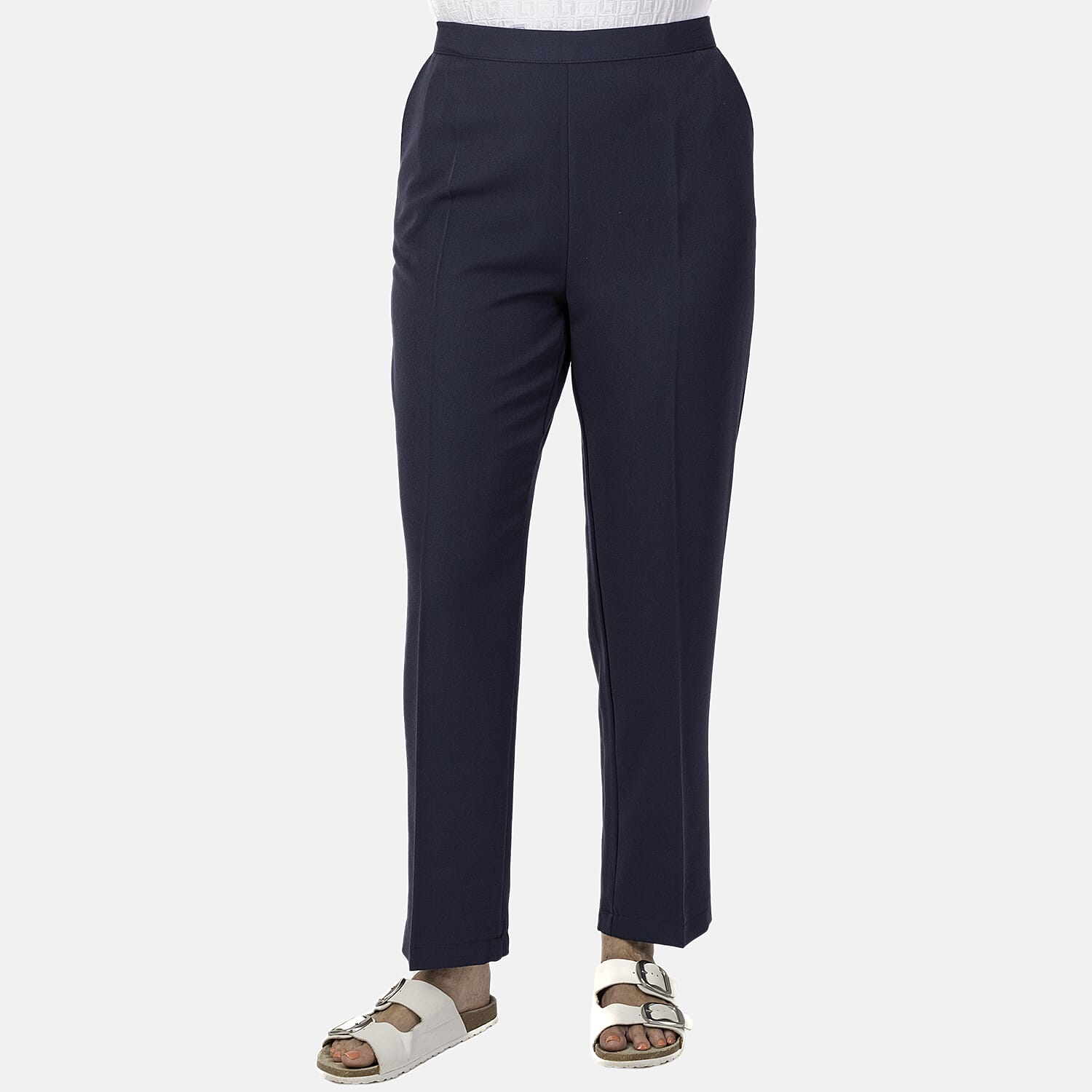 EMMA Two Way Stretchable Trouser (Size 10) - Navy 7265881 1