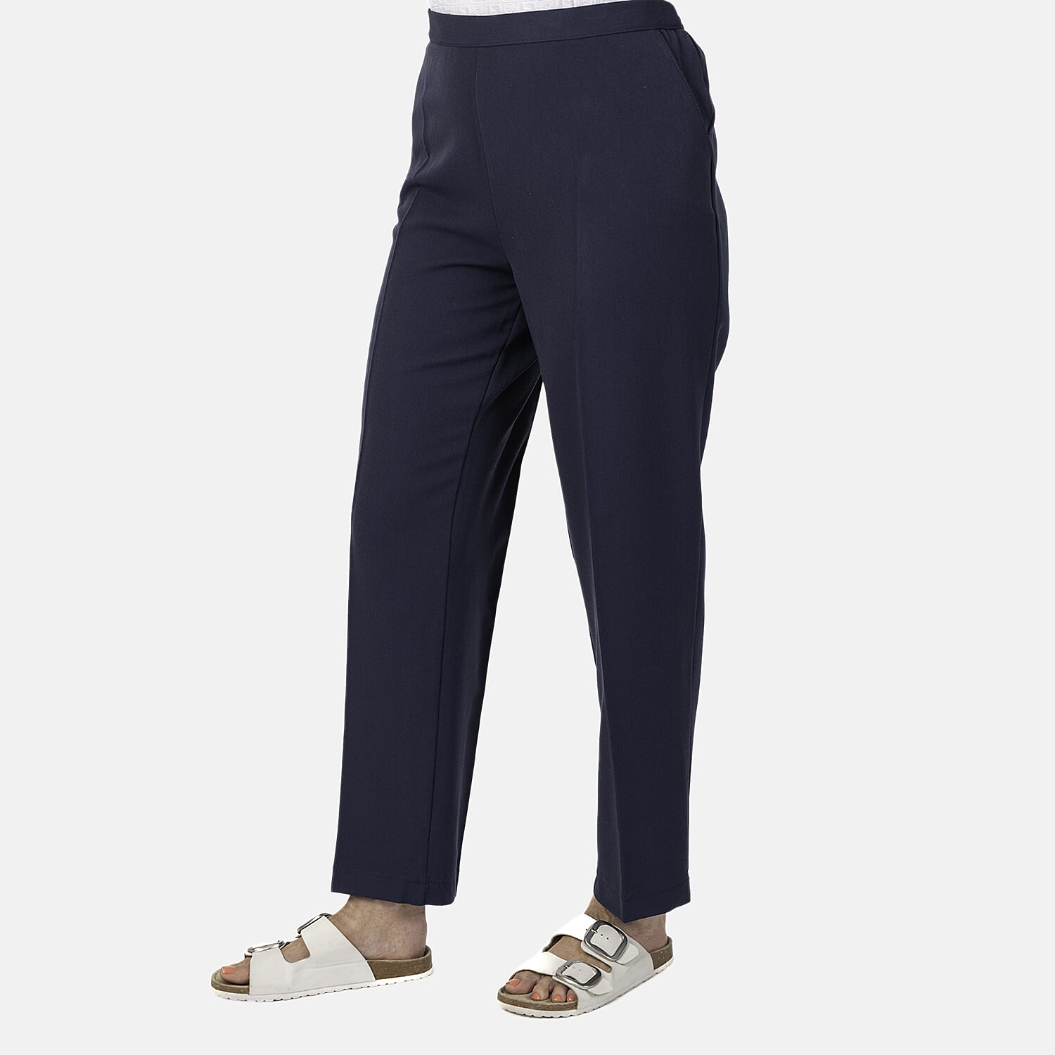 EMMA Two Way Stretchable Trouser (Size 10) - Navy 7265881 2