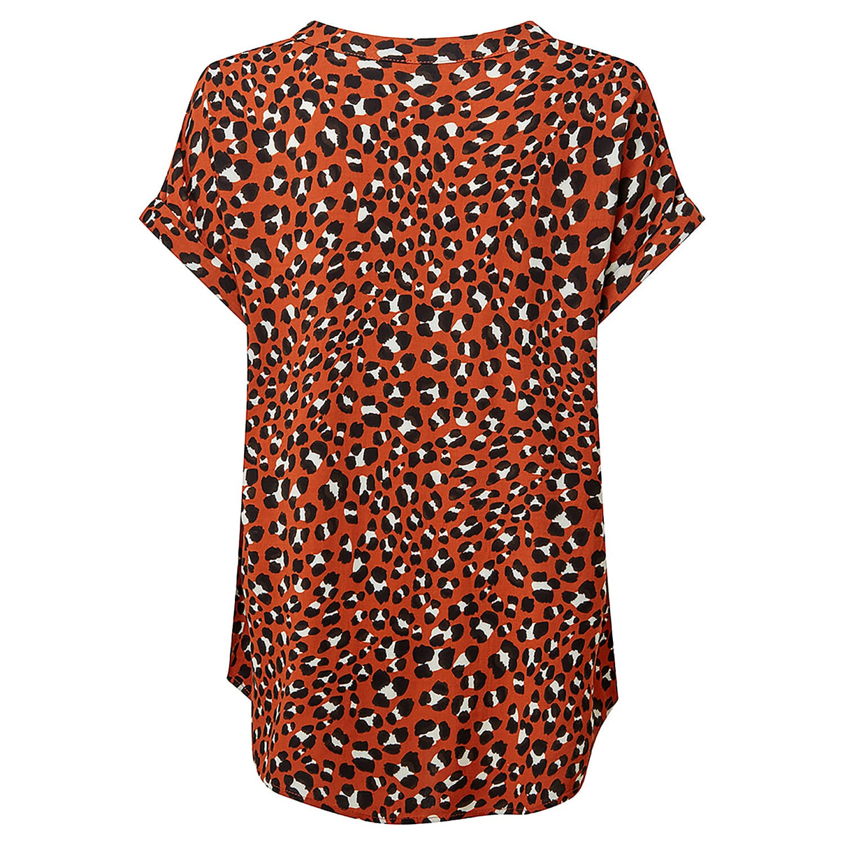 Emreco 100% Viscose Short Sleeve Top (Size 20) - Rust 8953313 2