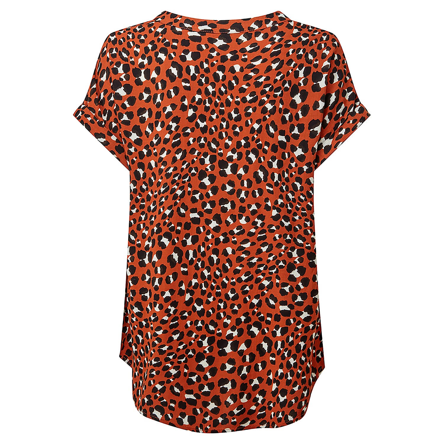 Emreco 100% Viscose Short Sleeve Top (Size 20) - Rust 8953313 2