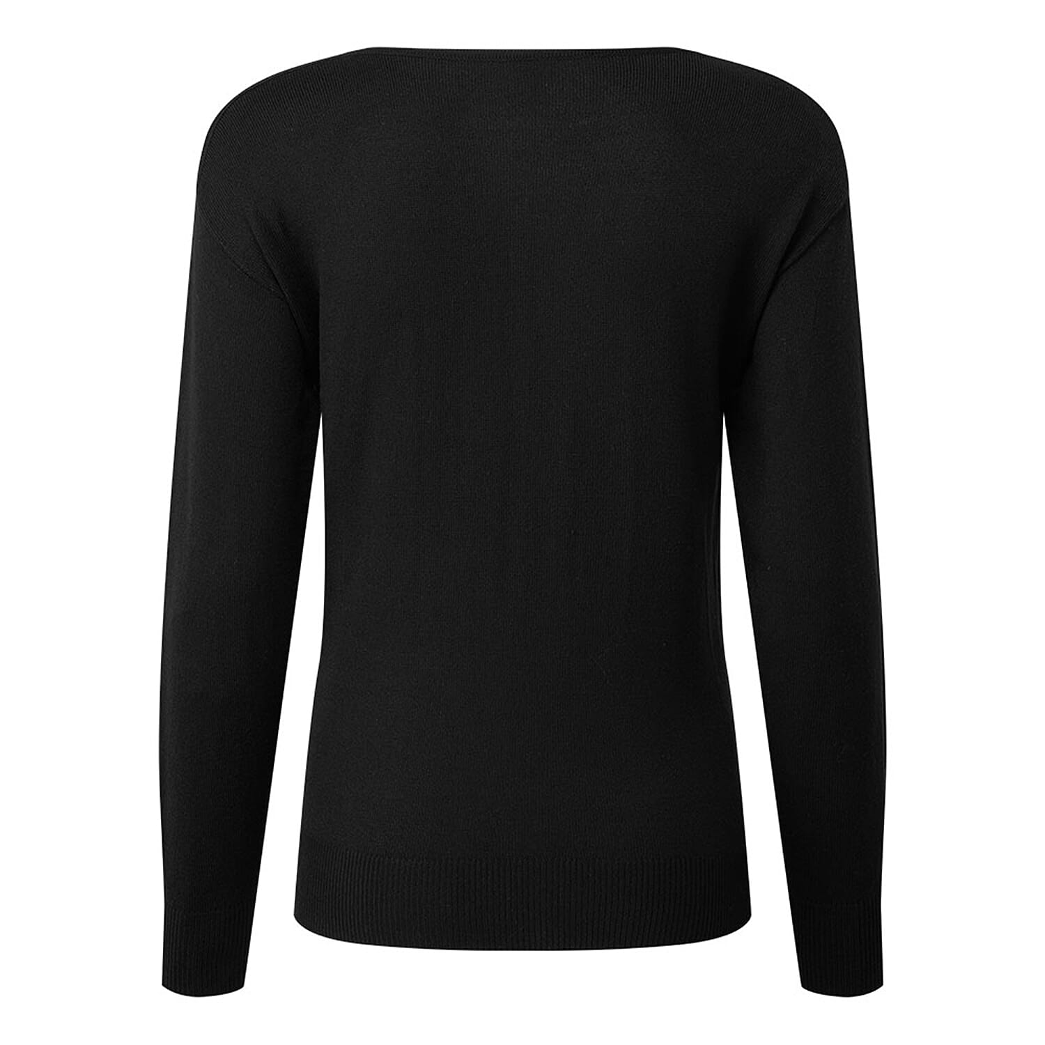 EMRECO Mono Long Sleeve Star Sparkle Women's Jumper - Black 7254995 2