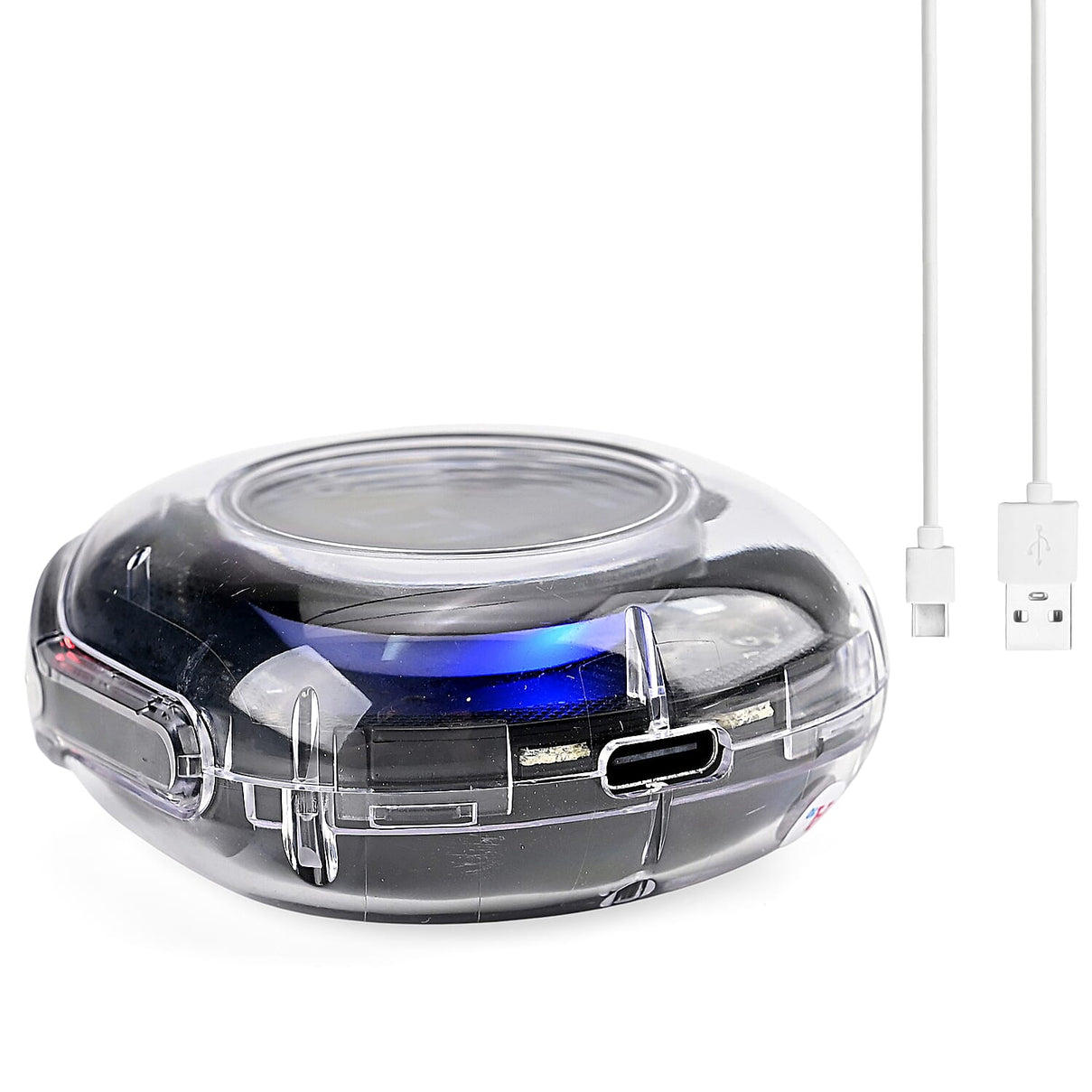TWS Wireless Earbuds with Bluetooth 5.3, LED Battery Display Case, 30mAh Earbuds &amp; Up to 6 Hours Playtime - Black 8294335 7