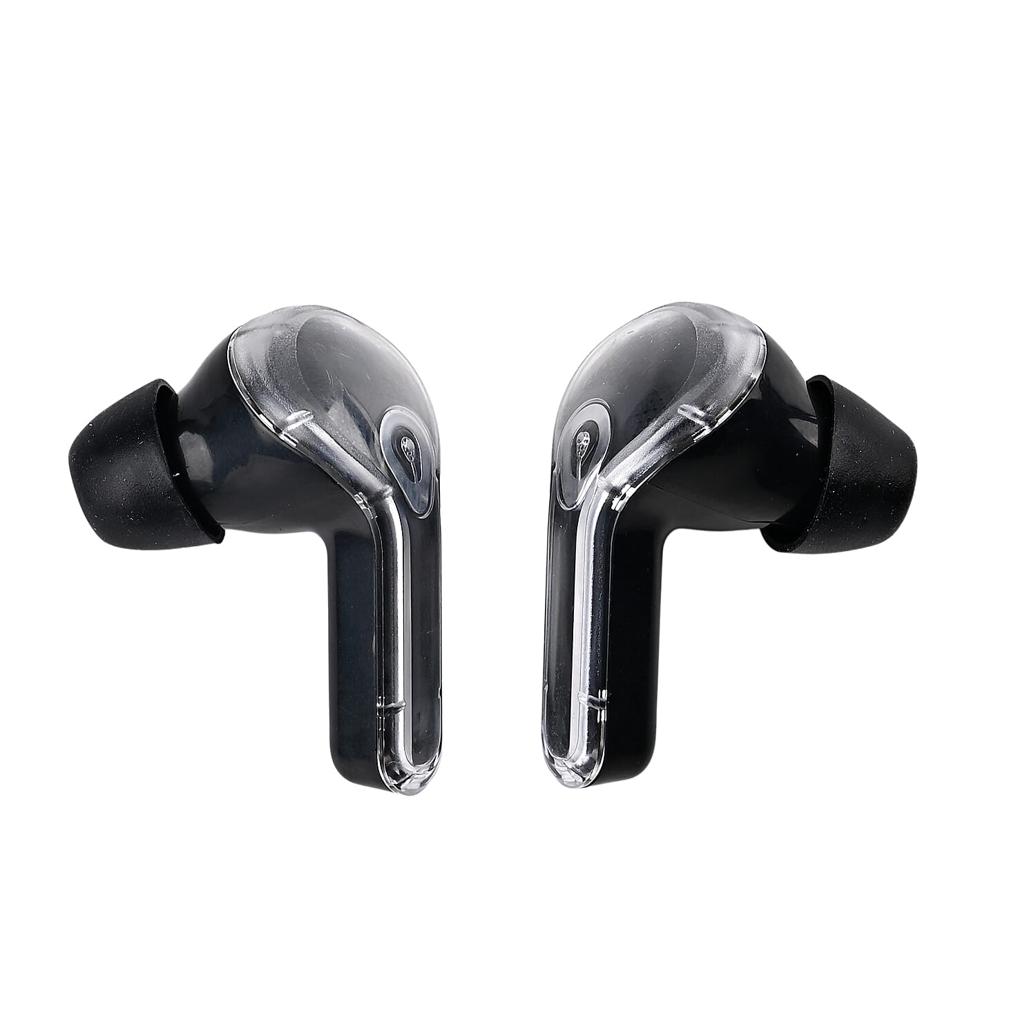 TWS Wireless Earbuds with Bluetooth 5.3, LED Battery Display Case, 30mAh Earbuds &amp; Up to 6 Hours Playtime - Black 8294335 8