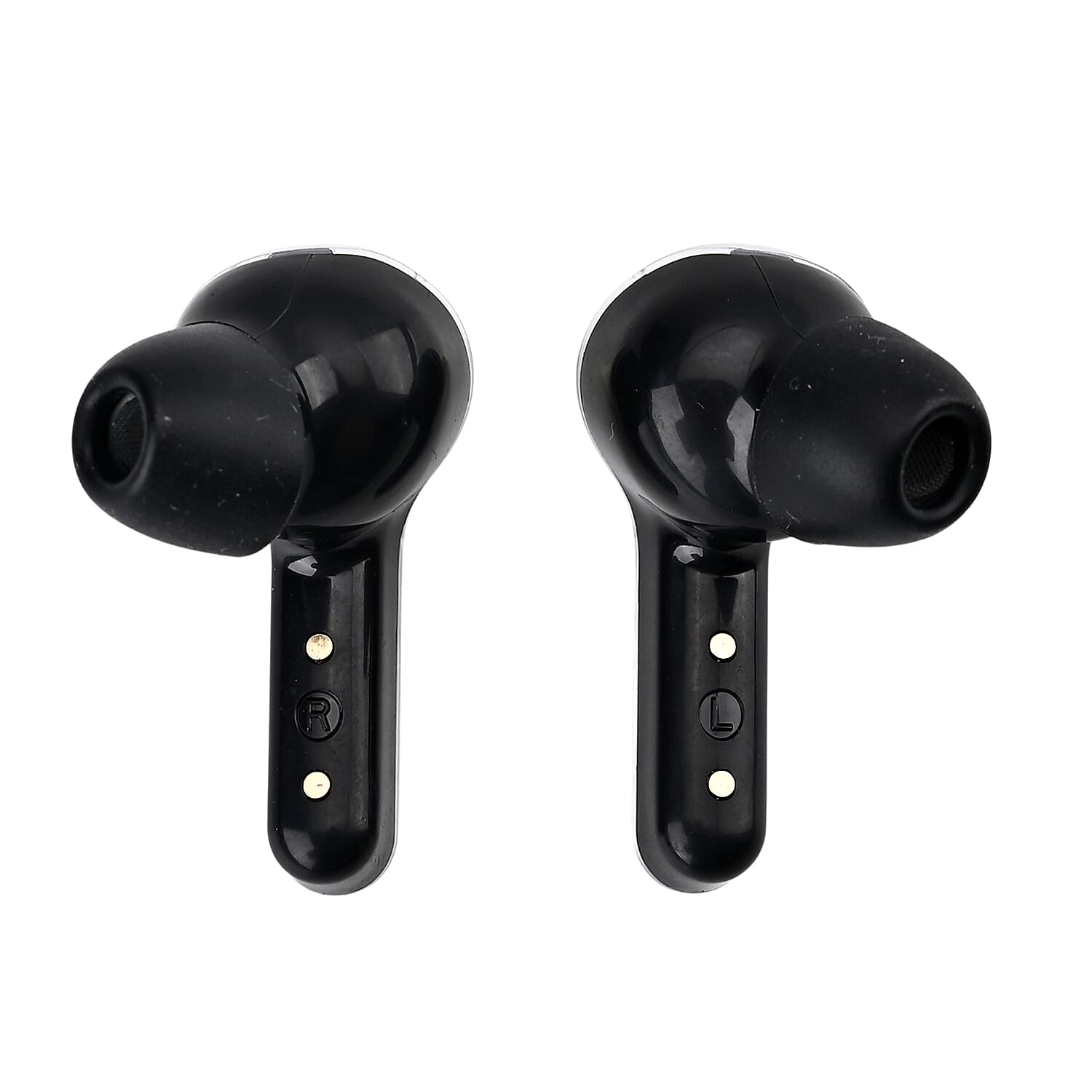 TWS Wireless Earbuds with Bluetooth 5.3, LED Battery Display Case, 30mAh Earbuds &amp; Up to 6 Hours Playtime - Black 8294335 9