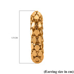 Designer Inspired Pebble Earrings With Clasp