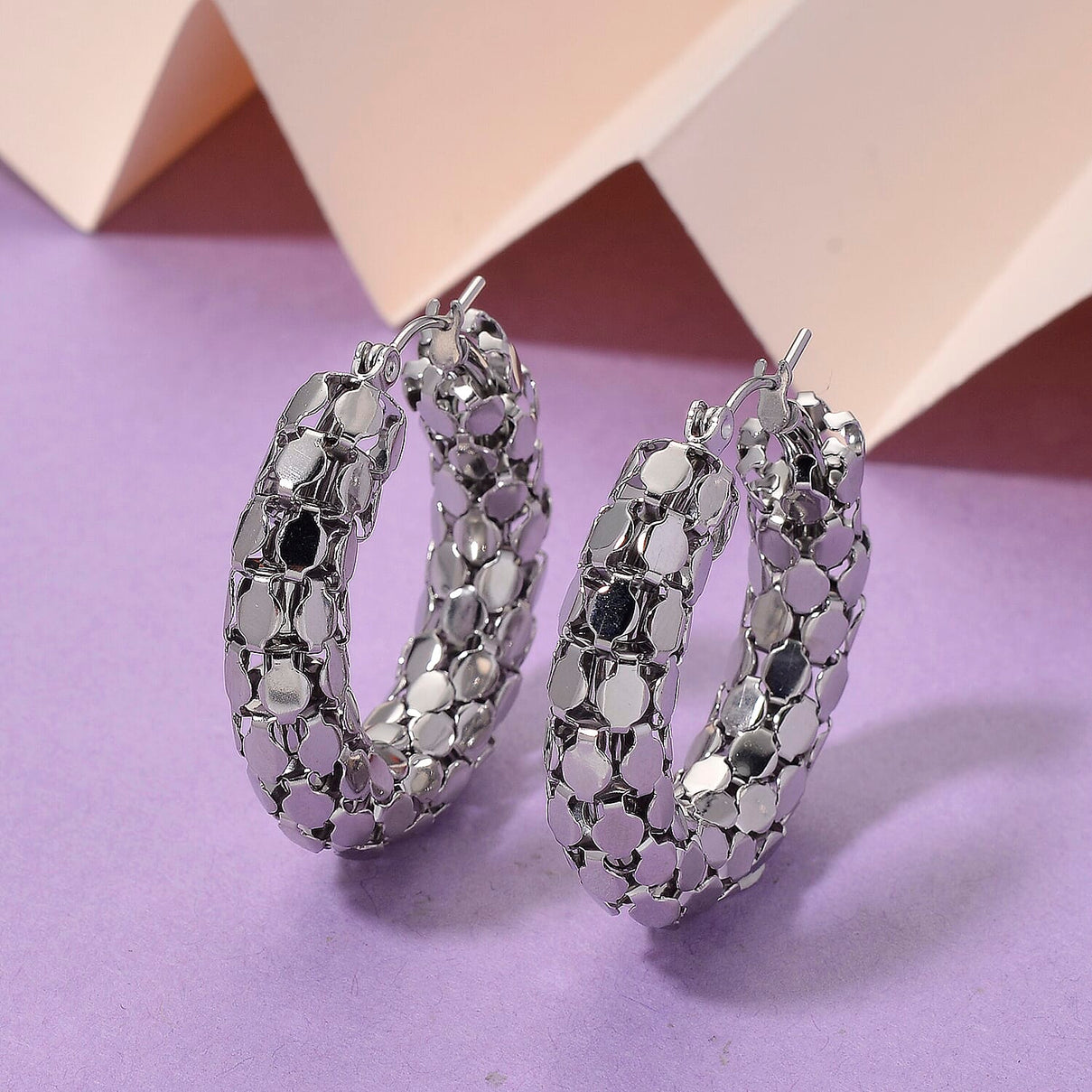 Designer Inspired Pebble Earrings With Clasp 7998926 2