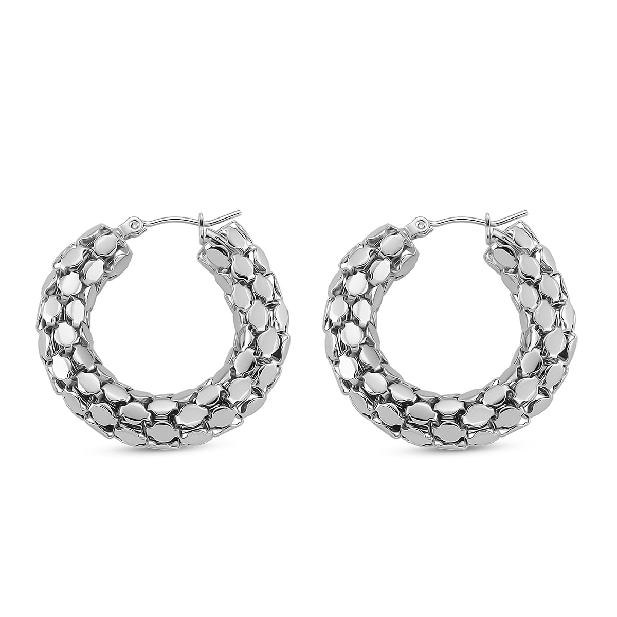 Designer Inspired Pebble Earrings With Clasp 7998926 4