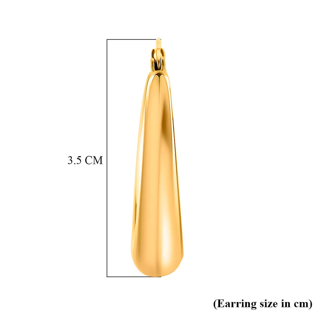 Designer Inspired - Hoop Earring with Clasp