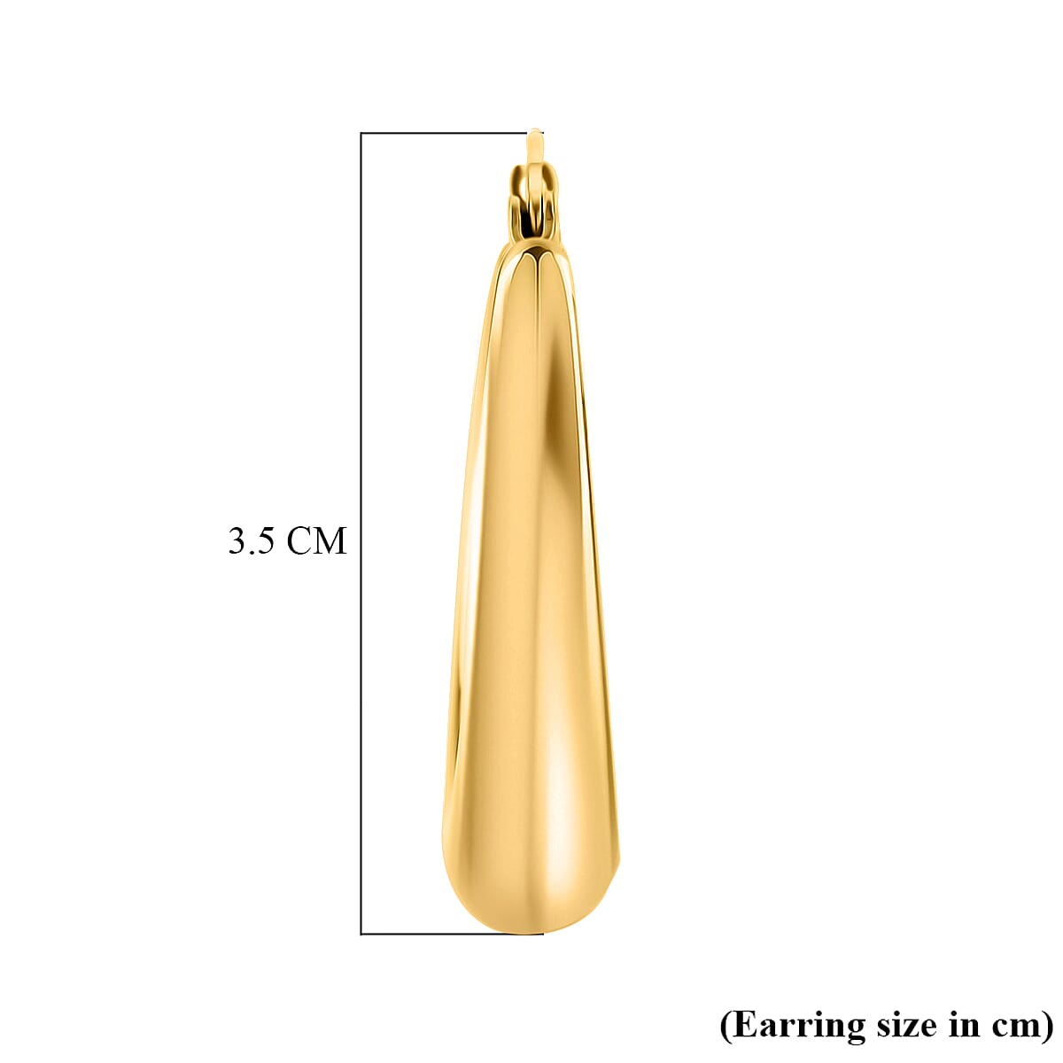 Designer Inspired - Hoop Earring with Clasp 8205389 5