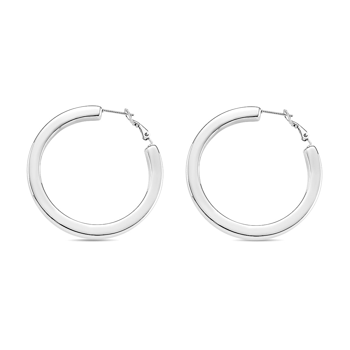 Large Hoop Earring with Fancy Clasp 8183197 4