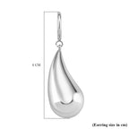 Designer Closeout Oversized Drip Earrings With Clasp