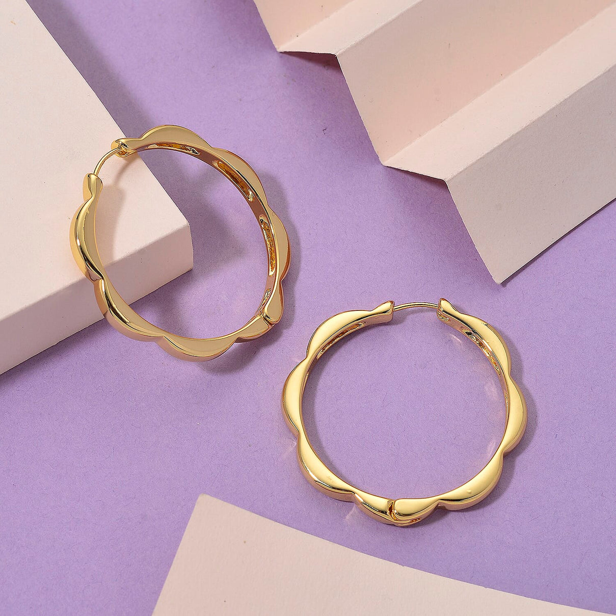 Designer Inspired Hoop earring 8197431 2