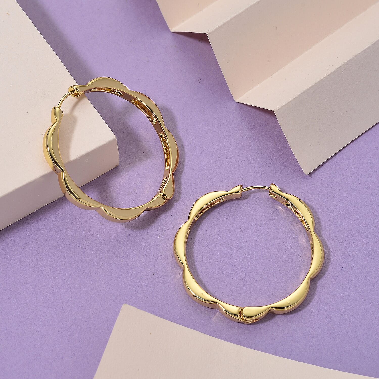 Designer Inspired Hoop earring 8197431 2