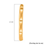 Designer Inspired Hoop earring