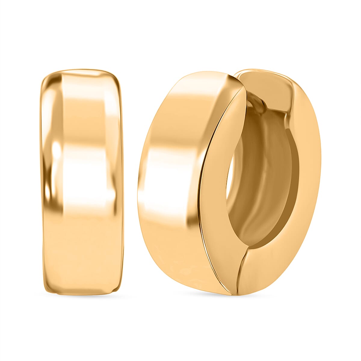 Earring with Hoop in Yellow Gold Plated 8197457 0