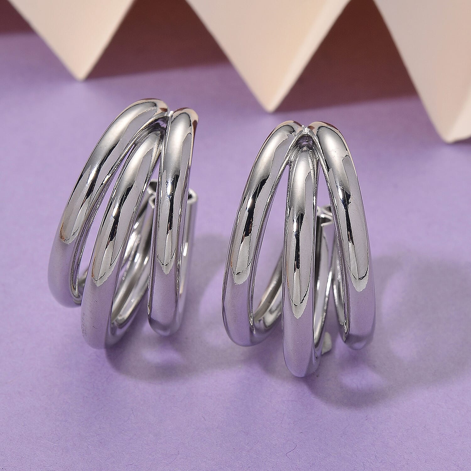 Designer Inspired -Earring with Push Back 8197454 2