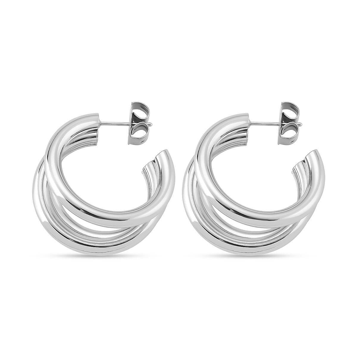 Designer Inspired -Earring with Push Back 8197454 4