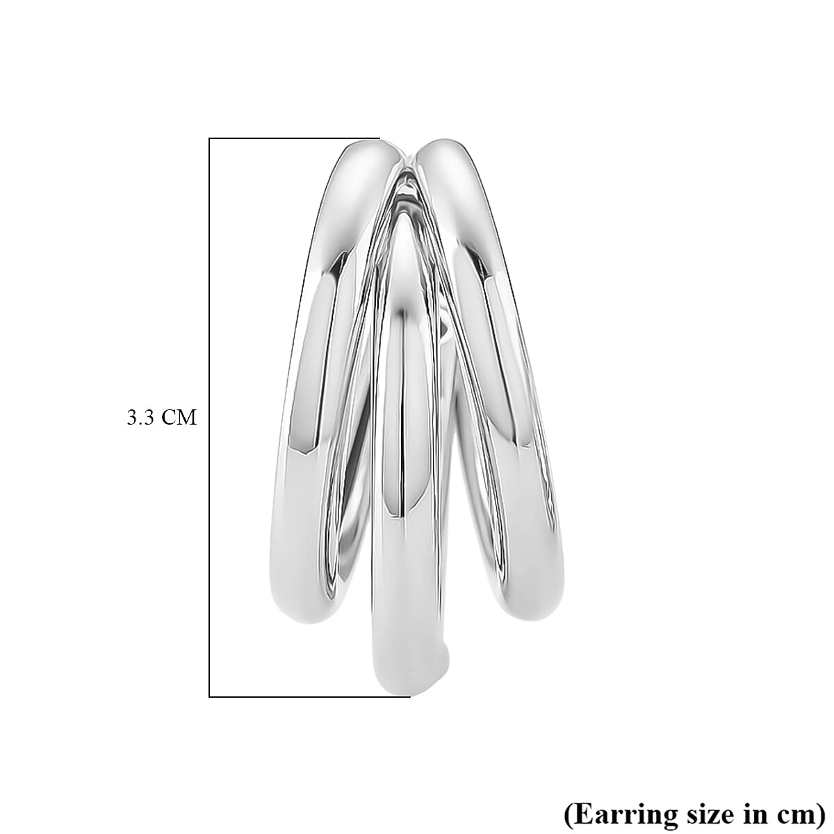 Designer Inspired -Earring with Push Back 8197454 5