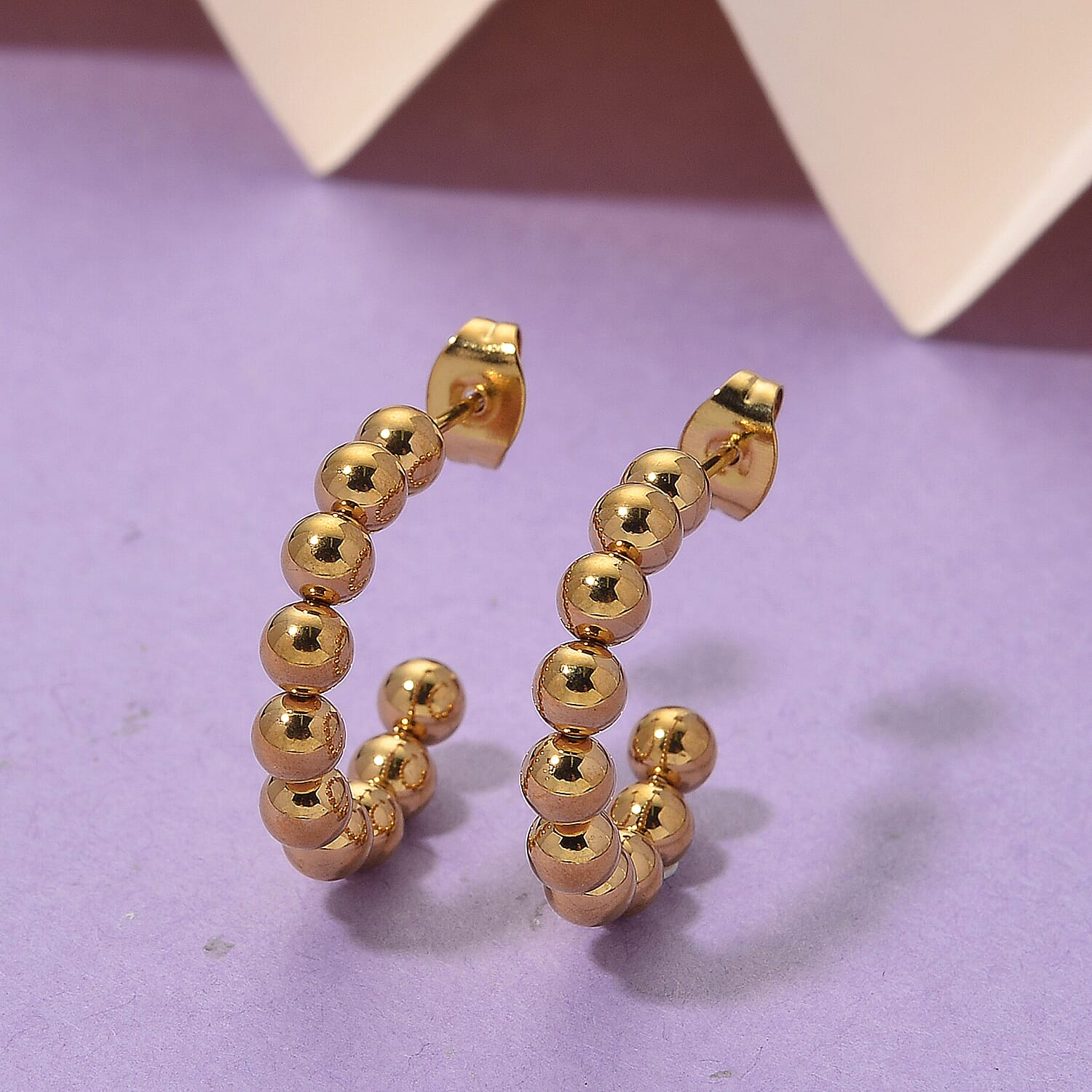Bubble Earrings with Push Backs 8205343 2