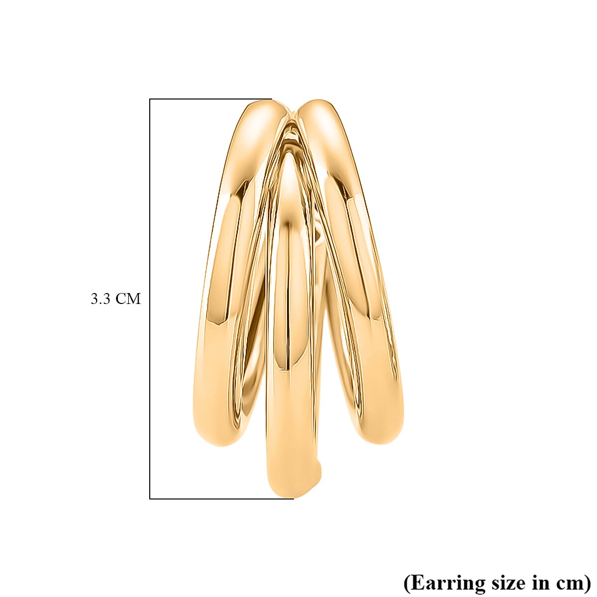 Designer Inspired- Earring with Push Back 8197453 4