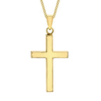 9K Yellow Gold Cross Pendant