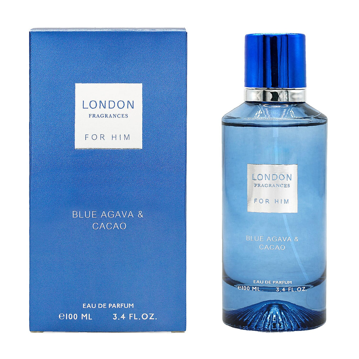 London Fragrances For Him - Blue Agava and Cacao (100ml) 7788309 0