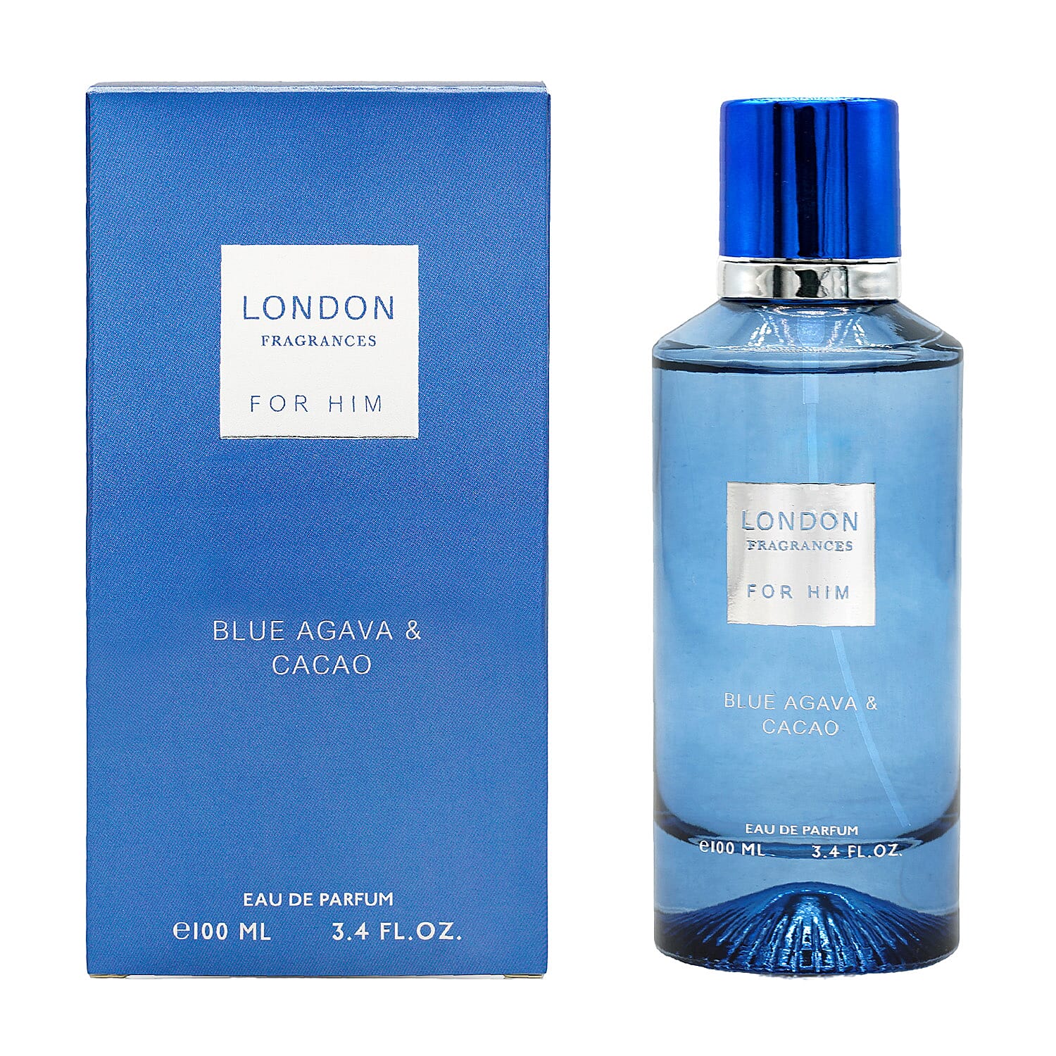 London Fragrances For Him - Blue Agava and Cacao (100ml) 7788309 0